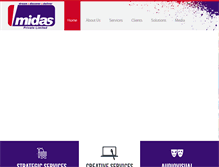 Tablet Screenshot of mail.midas.pk